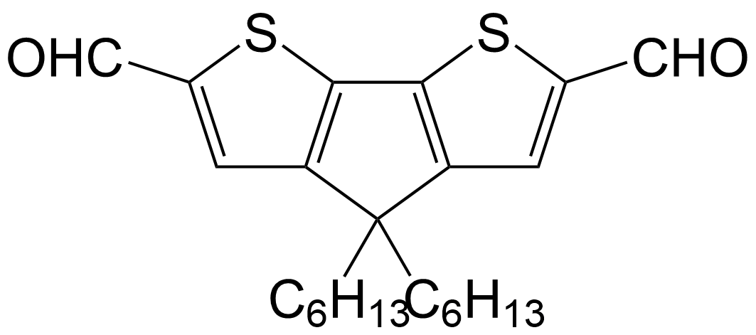 4,4-Dihexyl-4H-cyclopenta[1,2-b:5,4-b']dithiophene-2,6-dicarbaldehyde/1679381-53-3